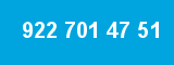 922 701 47 51